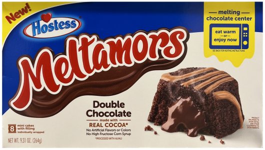 (image for) HOSTESS MELTAMORS DOUBLE CHOCOLATE CREAMY FILLING