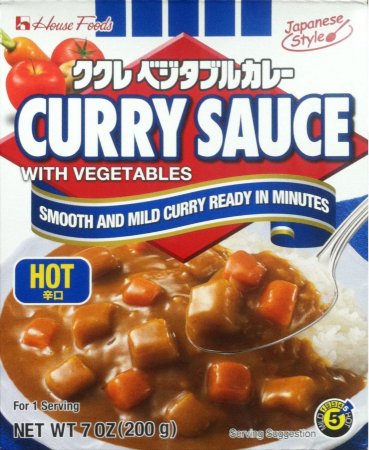 (image for) HOUSE FOODS JAPANESE STYLE CURRY SAUCE W/ VEGETABLES HOT