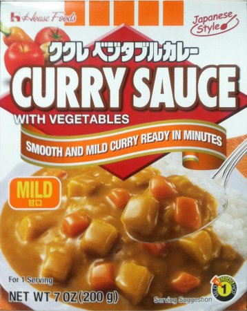 (image for) HOUSE FOODS JAPANESE STYLE CURRY SAUCE W/ VEGETABLES MILD