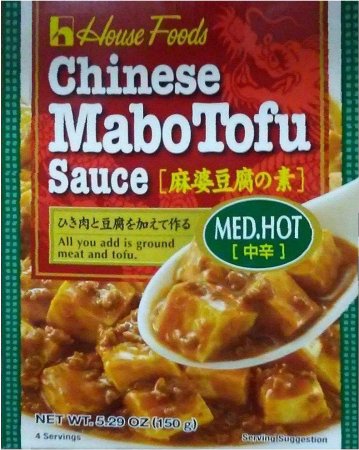 (image for) HOUSE FOODS CHINESE MABO TOFU SAUCE MEDIUM HOT