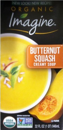 (image for) IMAGINE ORGANIC BUTTERNUT SQUASH CREAMY SOUP