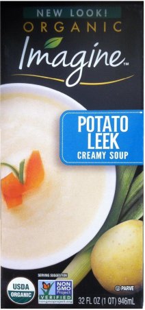 (image for) IMAGINE ORGANIC POTATO LEEK CREAMY SOUP