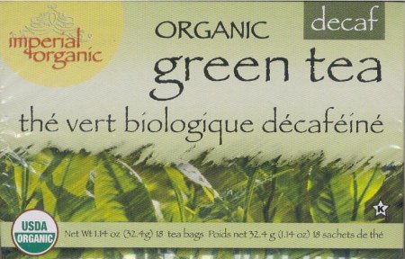 (image for) IMPERIAL ORGANIC DECAFFEINATED GREEN TEA