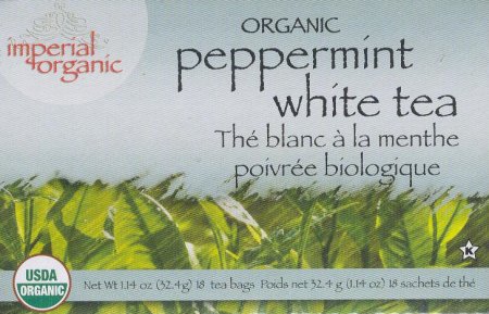 (image for) IMPERIAL ORGANIC PEPPERMINT WHITE TEA