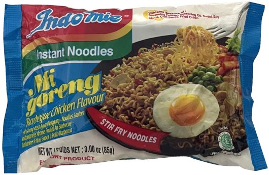 (image for) INDO MIE INSTANT NOODLES MI GORENG BARBEQUE CHICKEN FLAVOUR