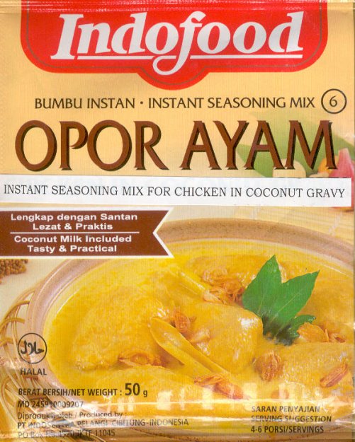 (image for) INDOFOOD OPOR AYAM CHICKEN IN COCONUT GRAVY