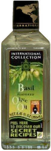 (image for) INTERNATIONAL COLLECTION BASIL FLAVORED OLIVE OIL