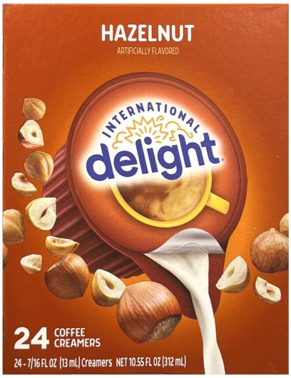 (image for) INTERNATIONAL DELIGHT HAZELNUT COFFEE CREAMER