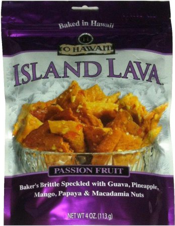 (image for) ISLAND LAVA O' HAWAII PASSION FRUIT BRITTLE