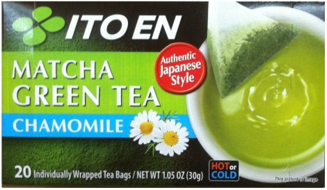 (image for) ITO EN MATCHA GREEN TEA CHAMOMILE