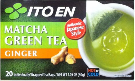 (image for) ITO EN MATCHA GREEN TEA GINGER