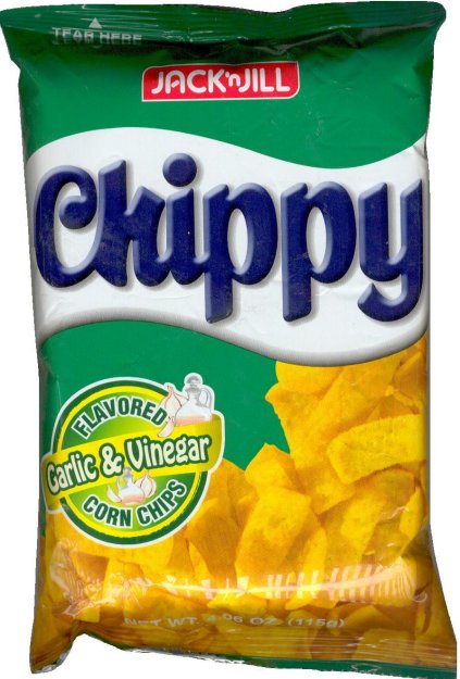 (image for) JACK'N JILL CHIPPY GARLIC & VINEGAR FLAVORED CORN CHIPS