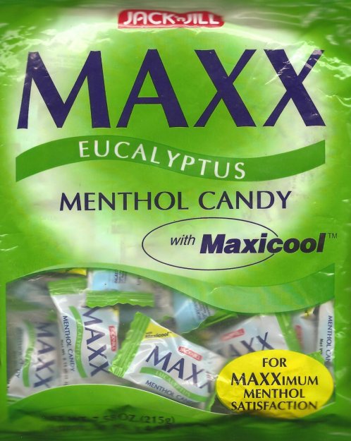 (image for) JACK'N JILL MAXX EUCALYPTUS MENTHOL CANDY