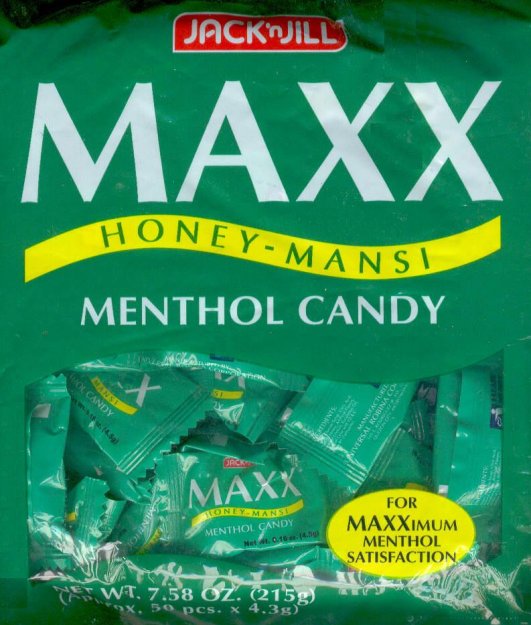 (image for) JACK'N JILL MAXX HONEY-MANSI MENTHOL CANDY