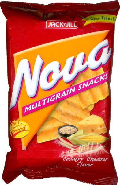 (image for) JACK'N JILL NOVA MULTIGRAIN SNACKS COUNTRY CHEDDER FLAVOR