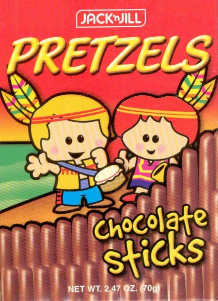 (image for) JACK'N JILL CHOCOLATE PRETZELS STICKS