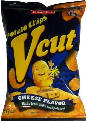 (image for) JACK'N JILL VCUT POTATO CHIPS CHEESE FLAVORED