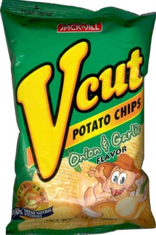 (image for) JACK'N JILL VCUT POTATO CHIPS ONION & GARLIC FLAVOR