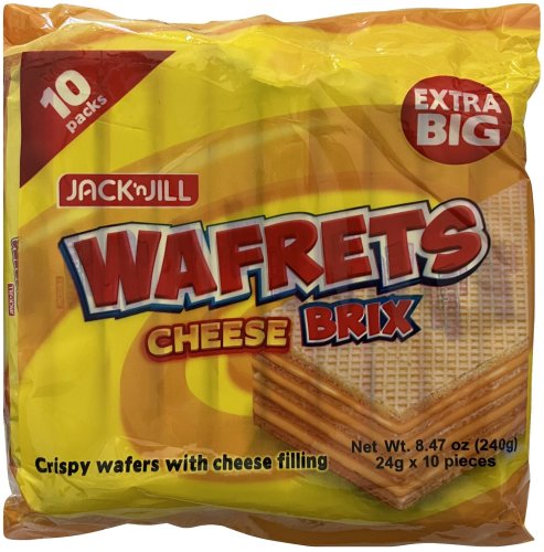 (image for) JACK 'N JILL WAFRETS CHEESE BRIX