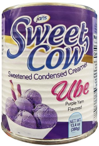 (image for) JANS SWEET COW SWEETENED CONDENSED CREAMER UBE FLAVOR