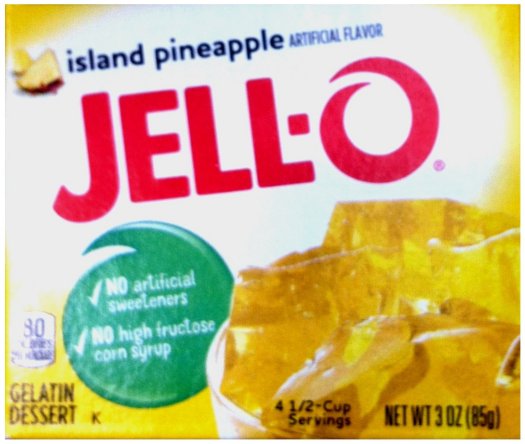 (image for) JELL-O ISLAND PINEAPPLE GELATIN DESSERT