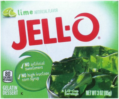 (image for) JELL-O LIME GELATIN DESSERT