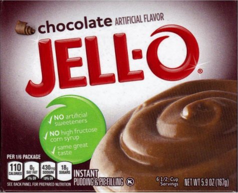 (image for) JELL-O INSTANT PUDDING & PIE FILLING CHOCOLATE FLAVOR