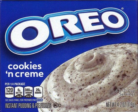 (image for) JELL-O INSTANT PUDDING & PIE FILLING OREO COOKIES'N CREAM