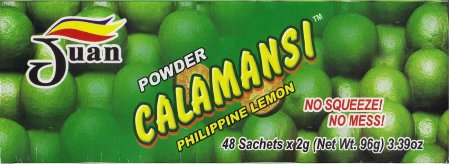 (image for) JUAN POWDER CALAMANSI PHILIPPINE LEMON