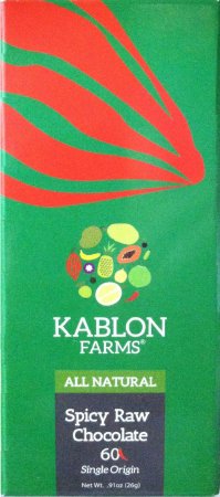 (image for) KABLON FARMS SPICY DARK CHOCOLATE 70%