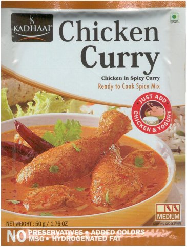 (image for) KADHAAI CHICKEN CURRY CHICKEN IN SPICY CURRY