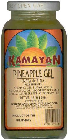 (image for) KAMAYAN PINEAPPLE GEL NATA DE PINA