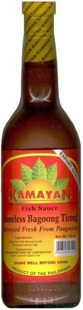 (image for) KAMAYAN FISH SAUCE BONELESS BAGOONG TIRONG