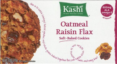 (image for) KASHI OATMEAL RAISIN FLAX SOFT BAKED COOKIES