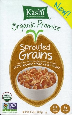 (image for) KASHI ORGANIC PROMISE SPROUTED GRAINS