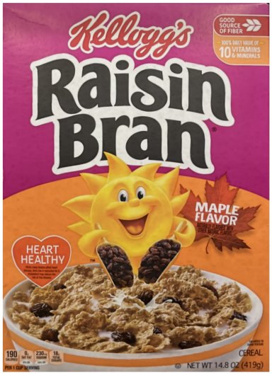 (image for) KELLOGG'S RAISIN BRAN MAPLE FLAVOR