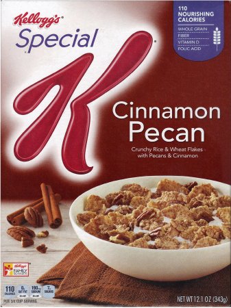 (image for) KELLOGG'S SPECIAL K CINNAMON PECAN