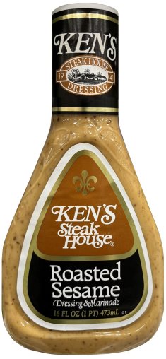 (image for) KEN'S STEAK HOUSE ROASTED SESAME DRESSING & MARINADE