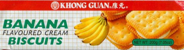 (image for) KHONG GUAN BANANA CREAM BISCUITS