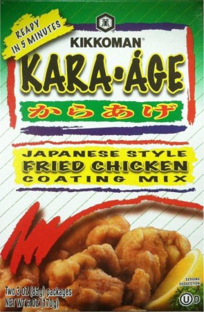 (image for) KIKKOMAN KARA-AGE JAPANESE STYLE FRIED CHICKEN COATING MIX