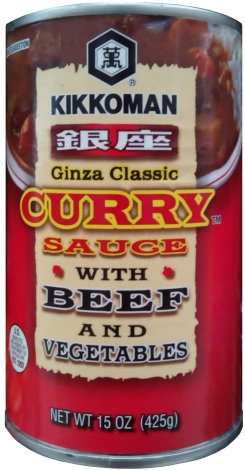 (image for) KIKKOMAN GINZA CLASSIC CURRY SAUCE WITH BEEF AND VEGETABLES