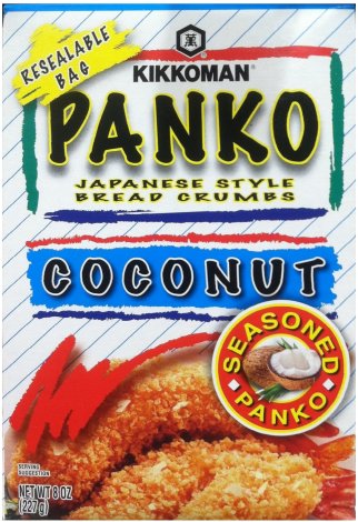 (image for) KIKKOMAN PANKO JAPANESE STYLE BREAD CRUMBS COCONUT