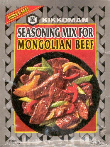 (image for) KIKKOMAN MONGOLIAN BEEF SEASONING MIX