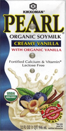 (image for) PEARL ORGANIC SOYMILK WITH ORGANIC GREEN TEA