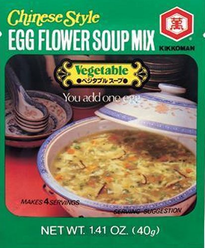 (image for) KIKKOMAN EGG FLOWER SOUP MIX CORN