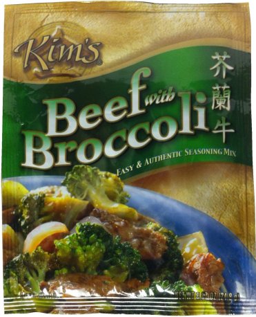 (image for) KIM'S BEEF WITH BROCCOLI SEASONING MIX