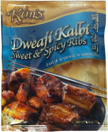 (image for) KIM'S SWEET & SPICY RIBS MARINADE SEASONING MIX DWEAJI KALBI