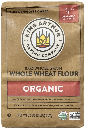 (image for) KING ARTHUR WHOLE WHEAT FLOUR ORGANIC