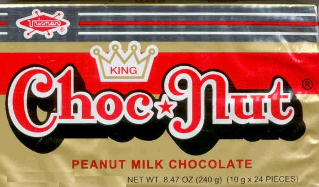 (image for) KING CHOC NUT PEANUT MILK CHOCOLATE