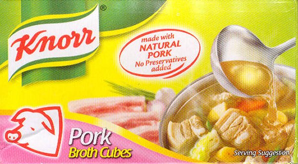 (image for) KNORR BOUILLON MIX PORK BROTH CUBES